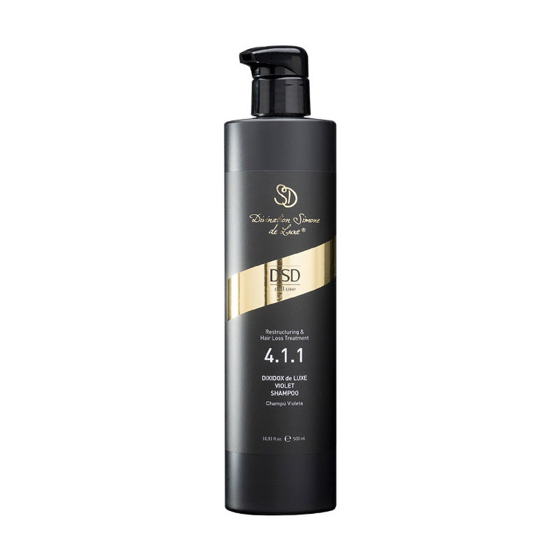 Фіолетовий шампунь для волосся DSD De Luxe Violet Shampoo 4.1.1, 500 мл